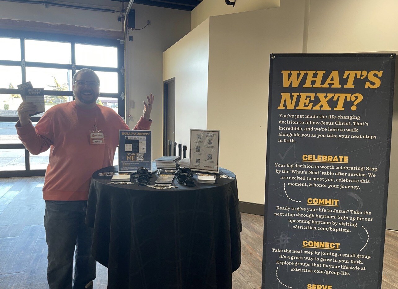 Jeremy Filbert at the What's Next connection table